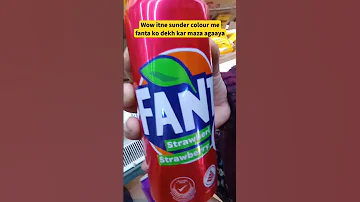 new Fanta #trending #youtubeshorts #drinks #viral #colddrink #shopping