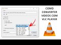 Como CONVERTER Ou COMPRIMIR Videos Com VLC Media Player MP4 AVI MKV Etc 