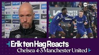 "WE DESERVED TO WIN" | Erik ten Hag | Chelsea 4-3 Manchester United | Premier League screenshot 2