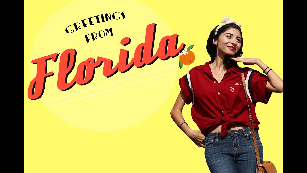 GREETINGS from Florida!