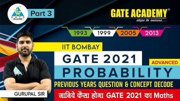 Previous Year GATE MATHS Question and Concept Decode with Gurupal Sir| Maths for GATE 2021|Live 10pm