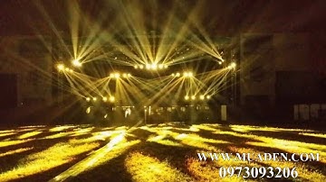 Đèn sân khấu nhà hàng tiệc cưới, đèn sân khấu đám cưới, đèn sân khấu moving head