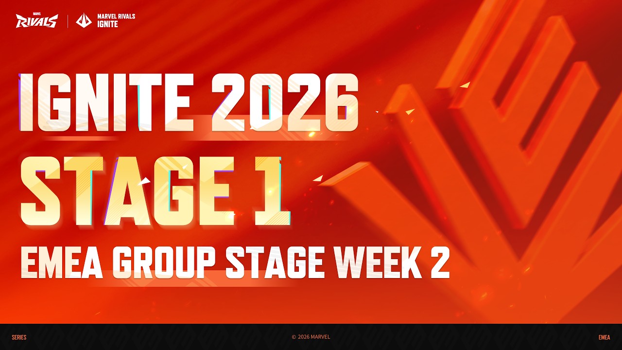 Marvel Rivals Ignite Stage 1 EMEA [Reason Gaming vs The Chosen Ones] Group Stage Week 2 Day 2