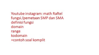 fungsi pemetaan smp sma