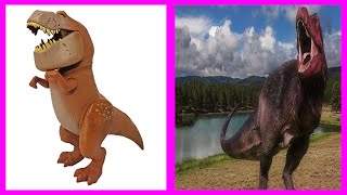 The Good Dinosaur Characters in real life