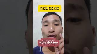 Cara Ubah Tulisan Tangan Jadi Teks Digital / Ketikan #arozebuayt #tutorial #education #smartphone