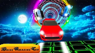 impossible space car stunt driving 2019 gameplay by | wow kidz gameplay screenshot 3