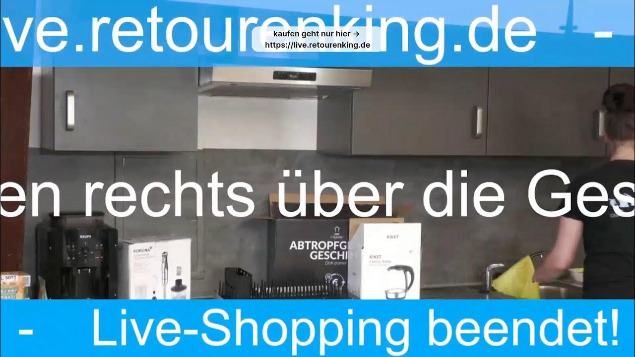 Retourenking Live Shopping YouTube