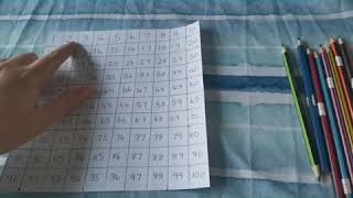 Counting the 100 Board