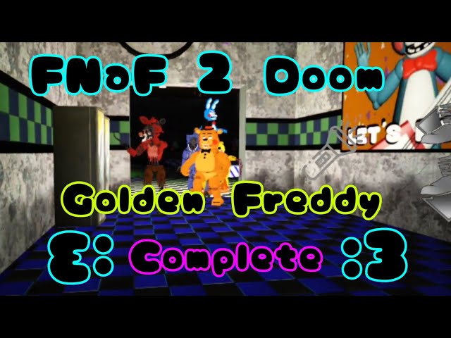 Five Nights At Freddy's Doom 2 roblox - Golden Freddy night