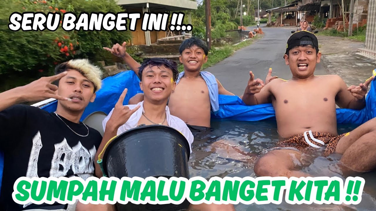 MALU BANGET!! DI AJAKIN ARYA SAMA FADLI MANDI DI BAK MOBIL SAMBIL KELILING KOTA