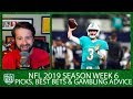 NFL Week 6 Picks Against the Spread - YouTube