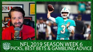 Week 6 Picks Against the Spread, Best Bets, Gambling Advice | Pick Six Podcast