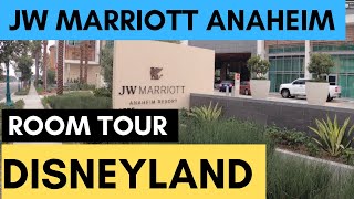 JW Marriott Anaheim Resort Room Tour | Disneyland Good Neighbor Hotel  | Good Neighbor Hotel Tour