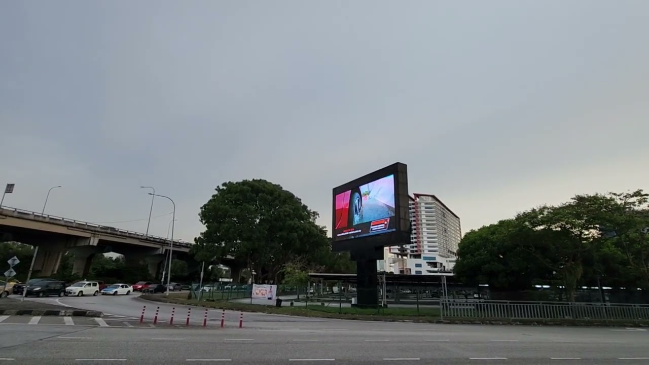 Selangor LED Screen Advertising Nearby MSU Shah Alam Digital Out of Home Advertising Malaysia