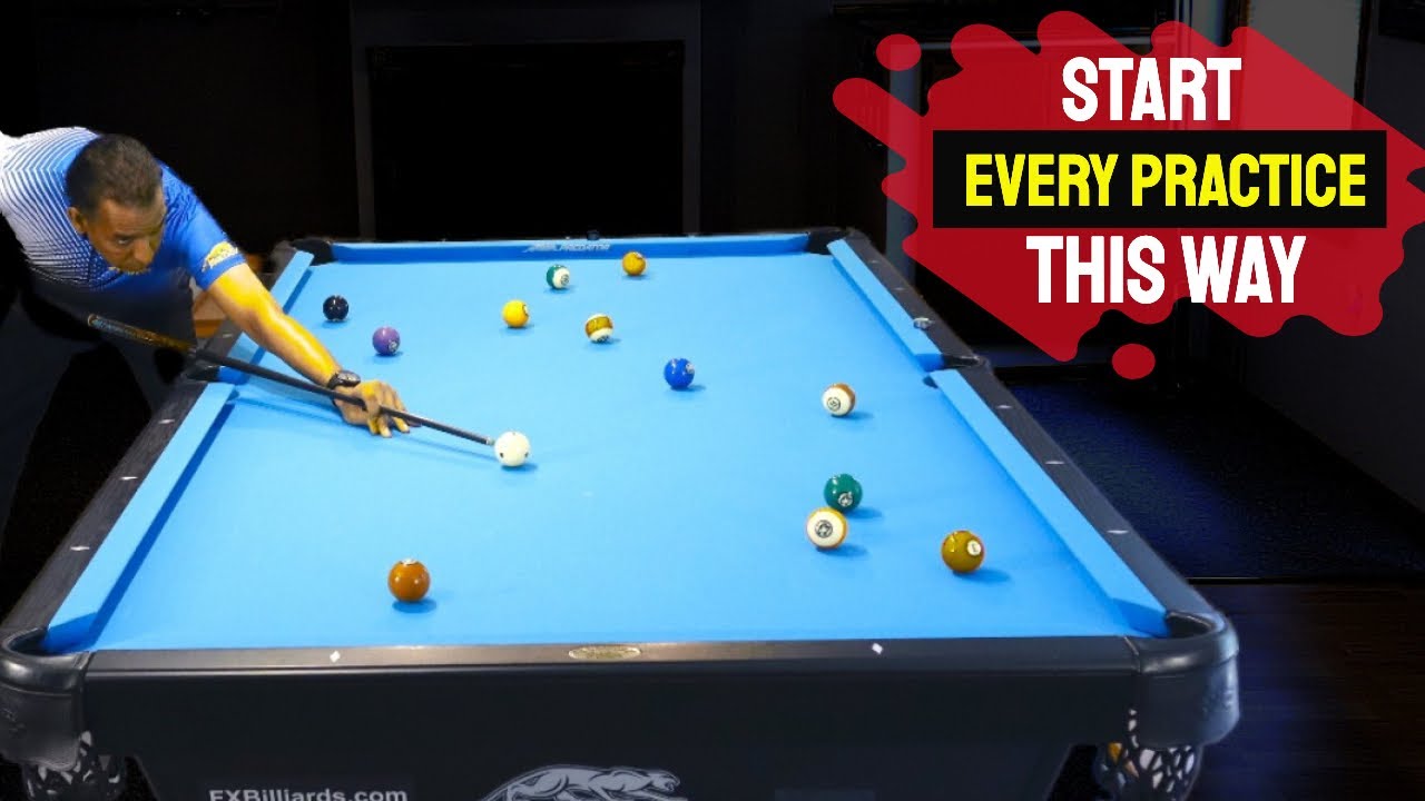 Start Every Pool Practice This Way - (Pool Lessons) - YouTube