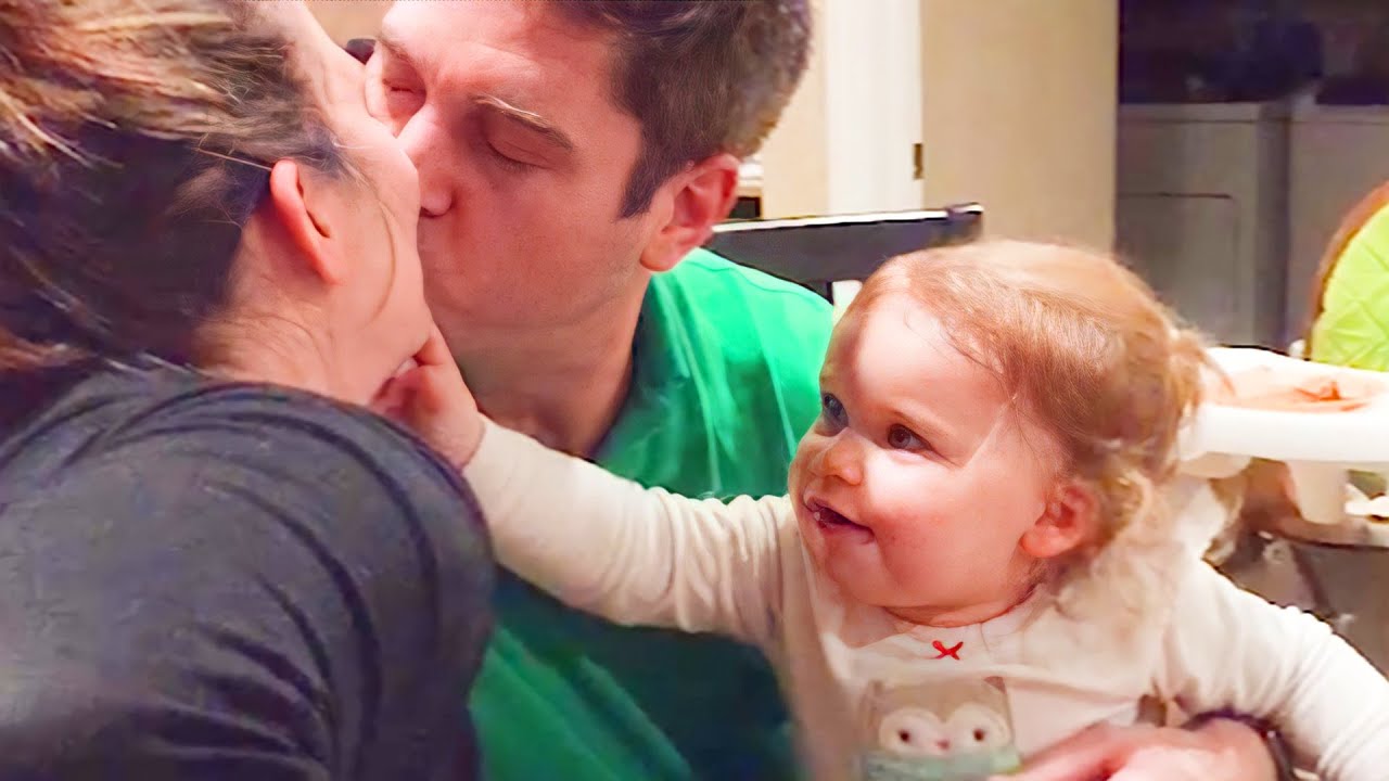 Babies Reaction When Daddy Kiss Mommy - WE LAUGH - YouTube
