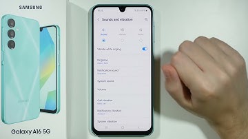 Samsung Galaxy A16 5G: How to Find & Manage Sound Settings