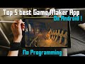 Top 5 best game maker app for android