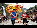 全村嫌棄的醉漢竟是舞龍大師!美女同台相伴驚艷全場 #電影 #剧情 #民族風 #湘西 #中國電視劇