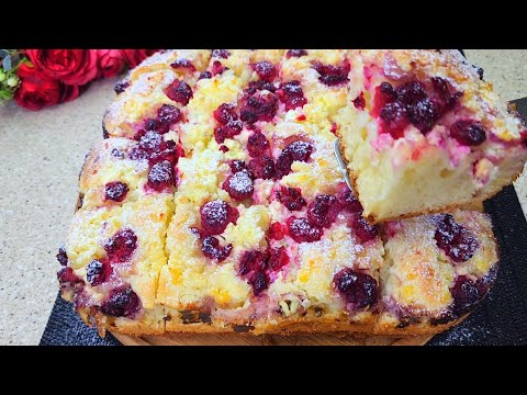 МОЙ ХОДОВОЙ ПИРОГ 'Десятиминутка'! Пеку пока закипает чайник! Главное быстро и вкусно!