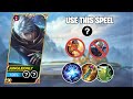 MELT META HEROS WITH THIS JULIAN MID LANE BUILD AND SPELL EMBLEM | MLBB |