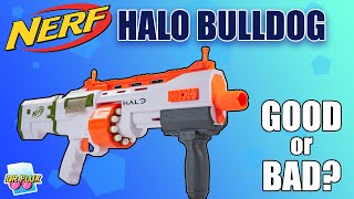 Is this new Halo Blaster Worth It? Nerf Halo Bulldog Review and Lite Mod