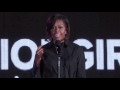 US FIRST LADY MICHELLE OBAMA at the Global Citizen Festival 2015