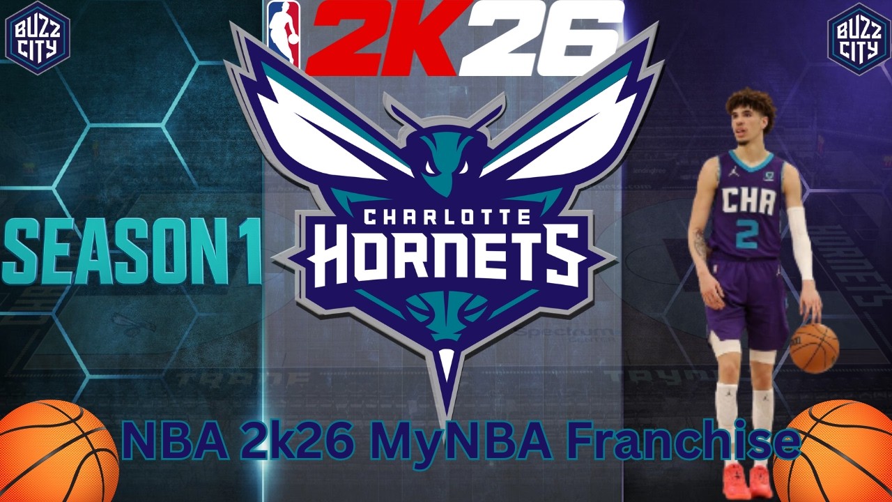 NBA 2K26 | MyNBA | Charlotte Hornets | Conference Semi Finals | Game 4 | @ Indiana Pacers