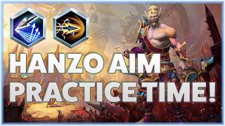 Hanzo Dragon Arrow - HANZO AIM PRACTICE TIME! - Grandmaster Storm League screenshot 4