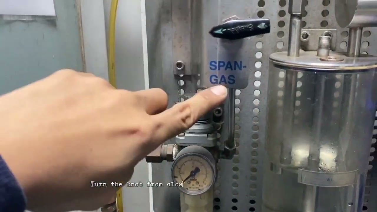 Oxygen analyzer wartzila, calibration, inert gas system, tankerships