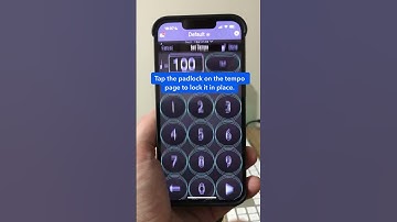 Using PolyNome as a simple metronome