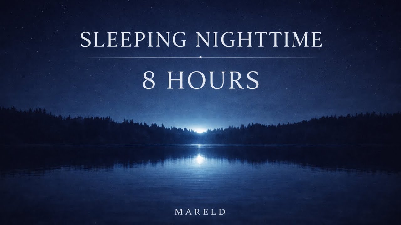 Sleeping Nighttime — 8 Hours of Continuous Deep Sleep Ambience