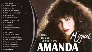 Amanda Miguel Sus Grandes Exitos || Las Mejores Canciones Románticas De Amanda Miguel