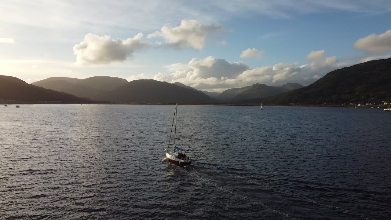Sailing from Loch Goil to Holy Loch