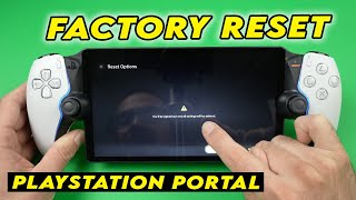 How to Factory Reset Your Playstation Portal