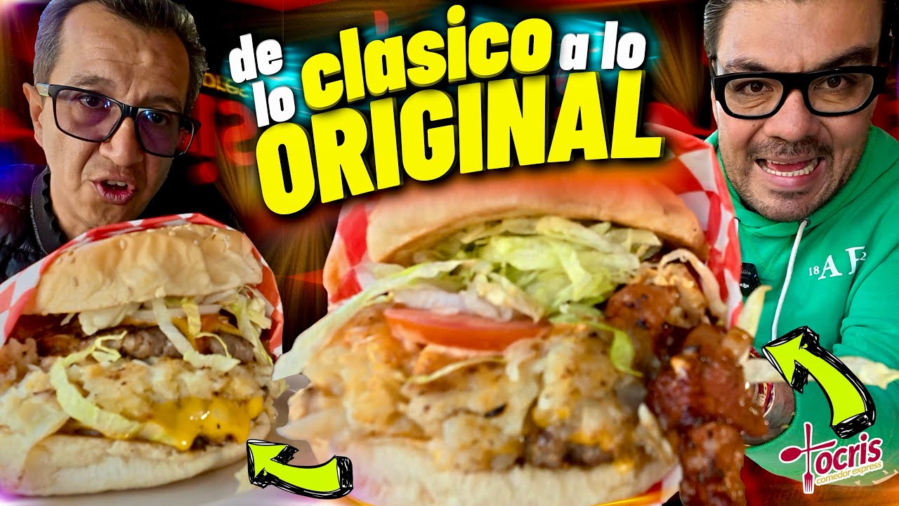 así es la CLÁSICA HAMBURGUESA MORELIANA reinventada de manera ORIGINAL