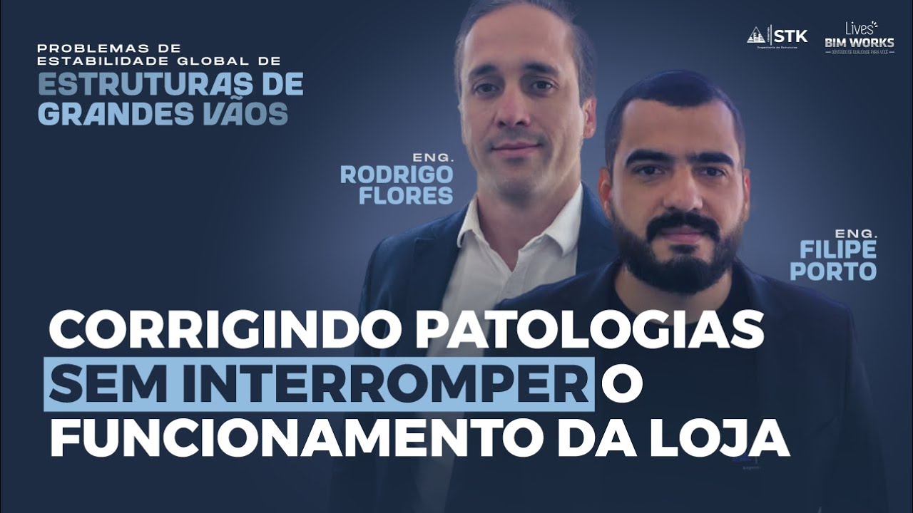Corrigindo patologias sem interromper o funcionamento da loja - Corte de LIVE BIM WORKS
