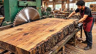 These Wood Panels Looked Worthless… Until They Became a Stunning Coffee Table!