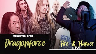 React to: Dragon Force  - Through the Fire and Flames - Live