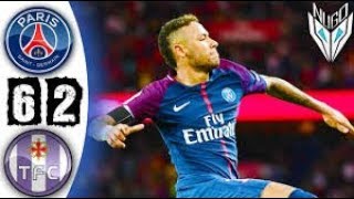 Psg Vs Toulouse 6-2 All Goals & Highlights 20 August 2017