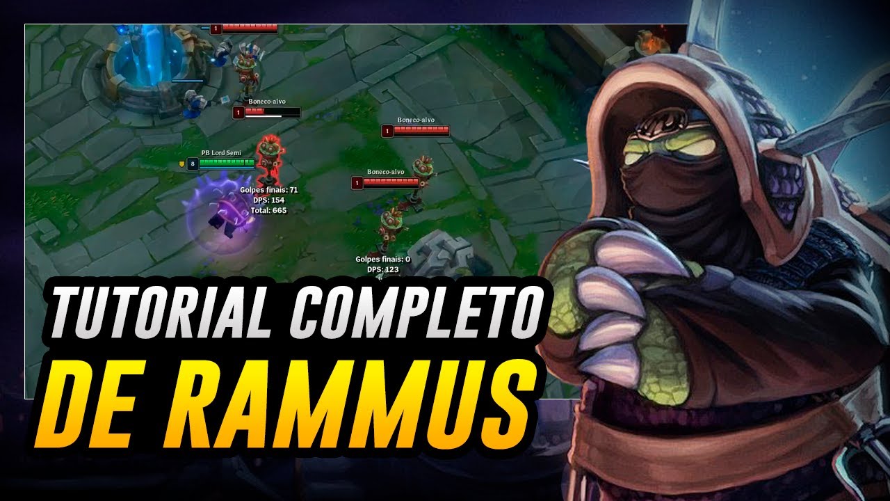 Como jogar de Rammus no LoL: guia com dicas de runas, builds e counters