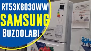 Samsung RT53K6030WW A  Çift Kapılı No-Frost Buzdolabı #rt53k6030ww