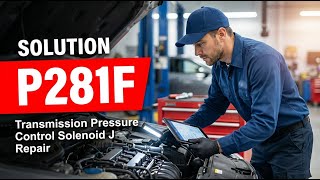 How To Fix P281F OBD II Error Code - Transmission Pressure Control Solenoid J Repair