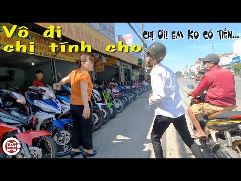 Đi xem moto xe máy cũ giá rẻ khu An Sương TPHCM gặp Chị Đại bảo kê ko cần tiền Cho góp 63 tỉnh thành