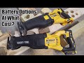 Battery Options Cost Power? DEWALT FlexVolt Advantage 20V Reciprocating Saw DCS386 Review