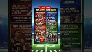 Sports News 21/04/2026