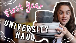 FIRST YEAR University Haul! | What I