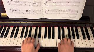 Piano level 1 final exam page 202 Allegretto op. 82, No. 52 by Cornelius Gurlitt #youtube #shorts