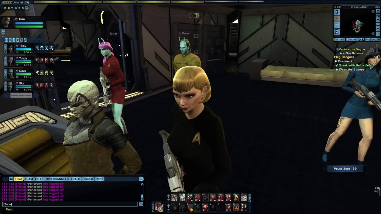 STAR TREK ONLINE - Video 05 - The Delta Quadrant - Capture The Flag (043 minutes)